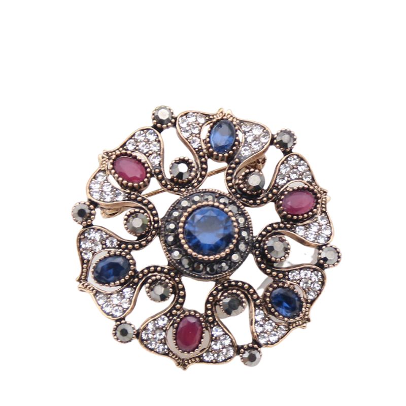 Broche Ancienne Fleur