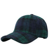 Casquette Baseball à carreaux Vintage