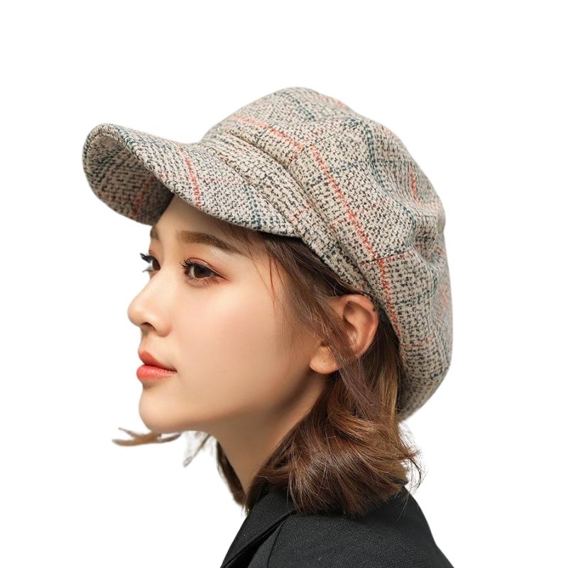 Casquette Gavroche stylée Vintage Femme