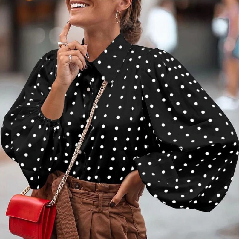 Vintage Polka Dot Shirt