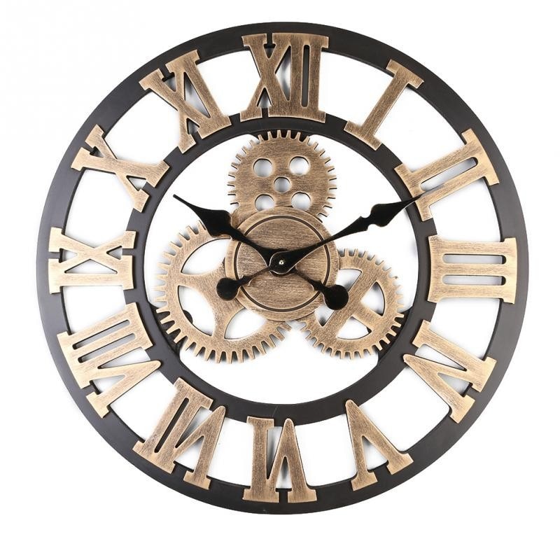 Horloge Murale Vintage Grande Taille