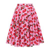 Jupe Vintage Rose Fraises