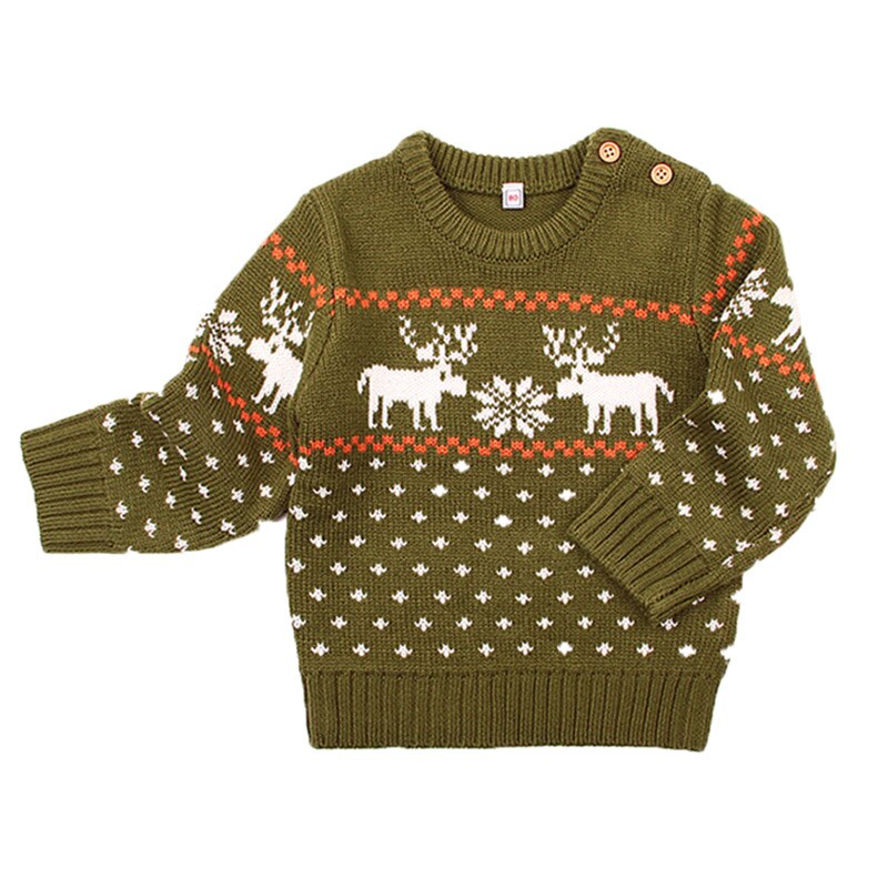 Pull de Noël Vintage pour Bébé