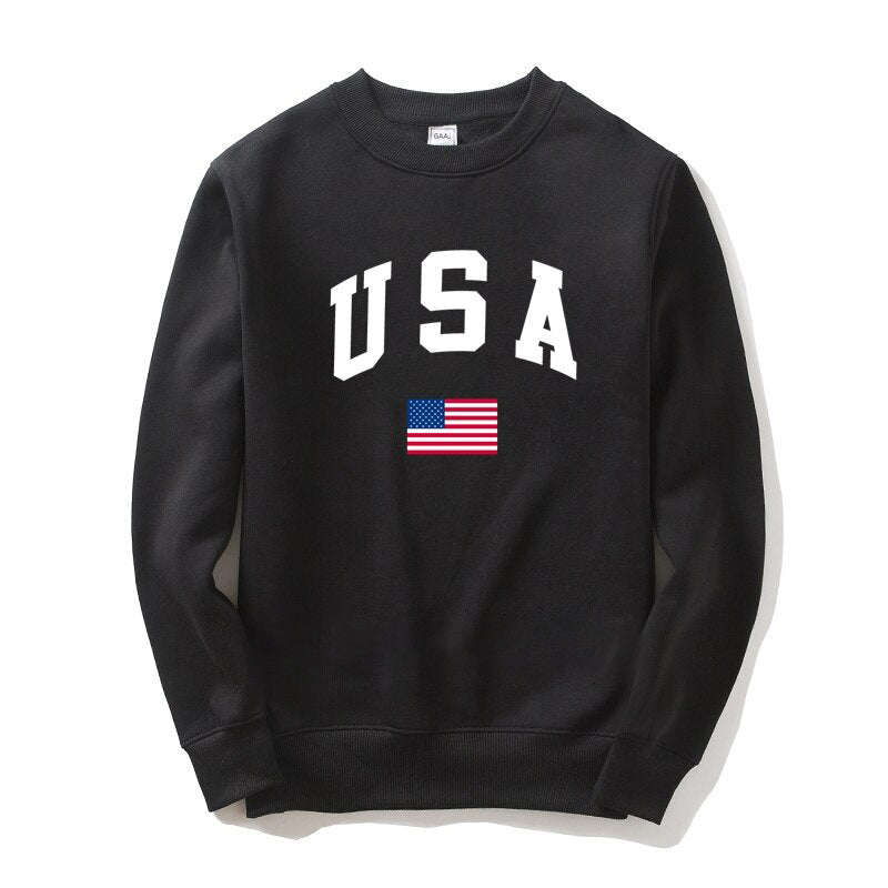 Pull Vintage Imprimé USA