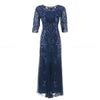 Robe Années 20 Bleue Vintage