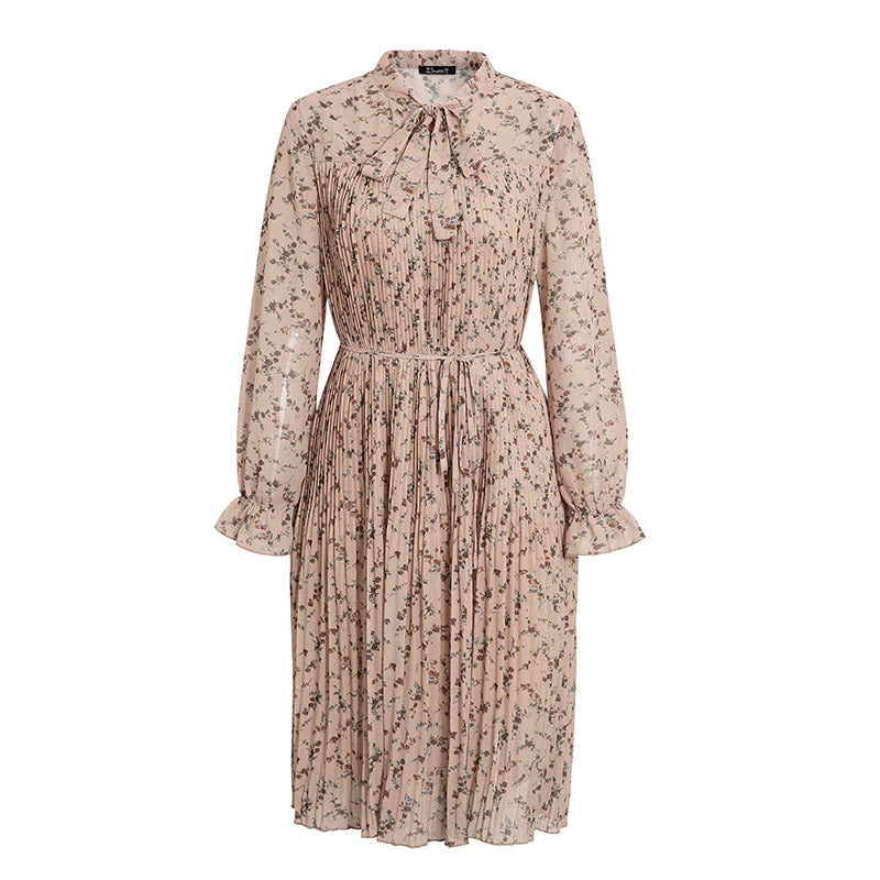 Robe de Cérémonie Vintage Fleurie