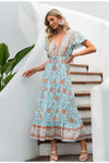 Vintage Bohemian Long Dress