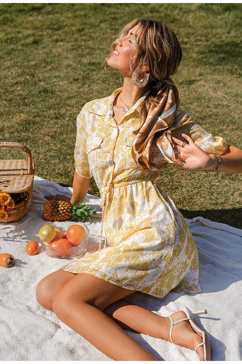 Robe Chemisier Vintage