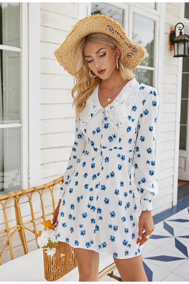 Robe Vintage Col Claudine