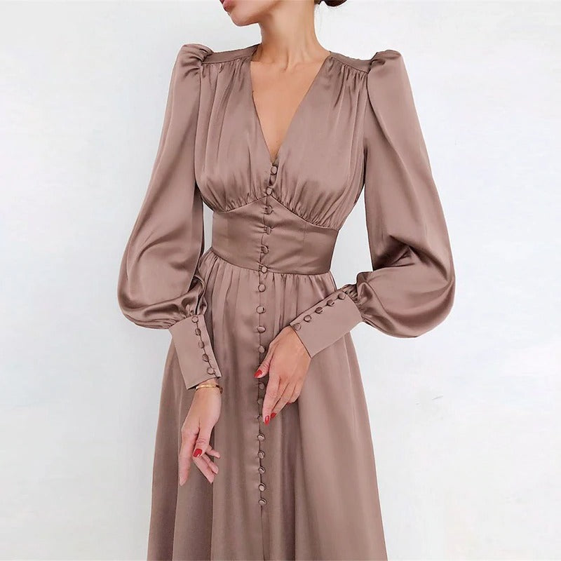 Robe Vintage Satin
