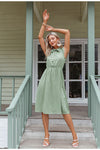 Robe Vintage Vert Pomme