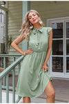 Robe Vintage Vert Pomme