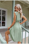 Robe Vintage Vert Pomme