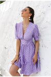 Robe Vintage Violette