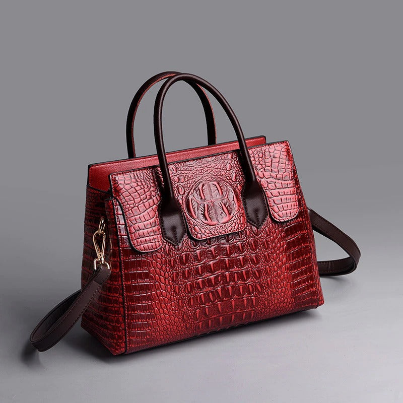 Sac à Main Crocodile Vintage