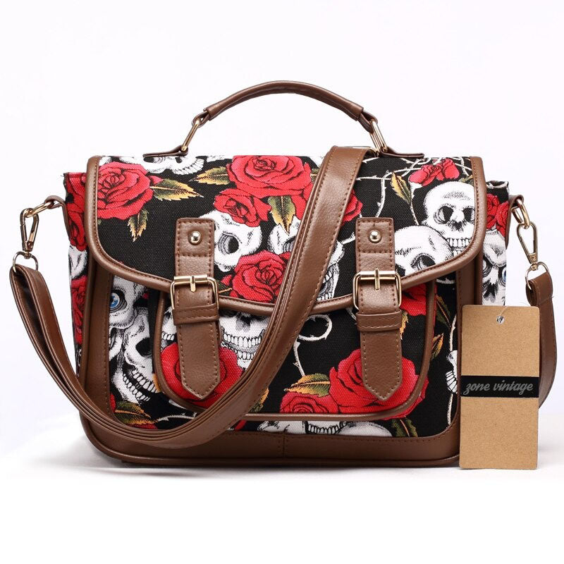 Sac à Main Toile Vintage