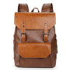 Sac d’École en Cuir Vintage