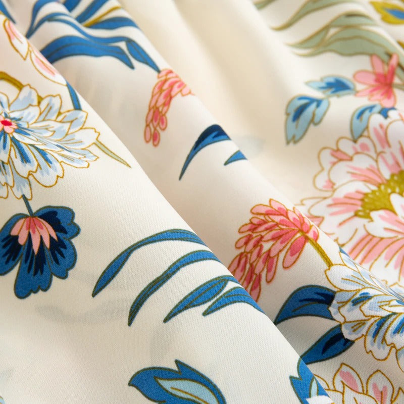 Blouse Fleurie Vintage