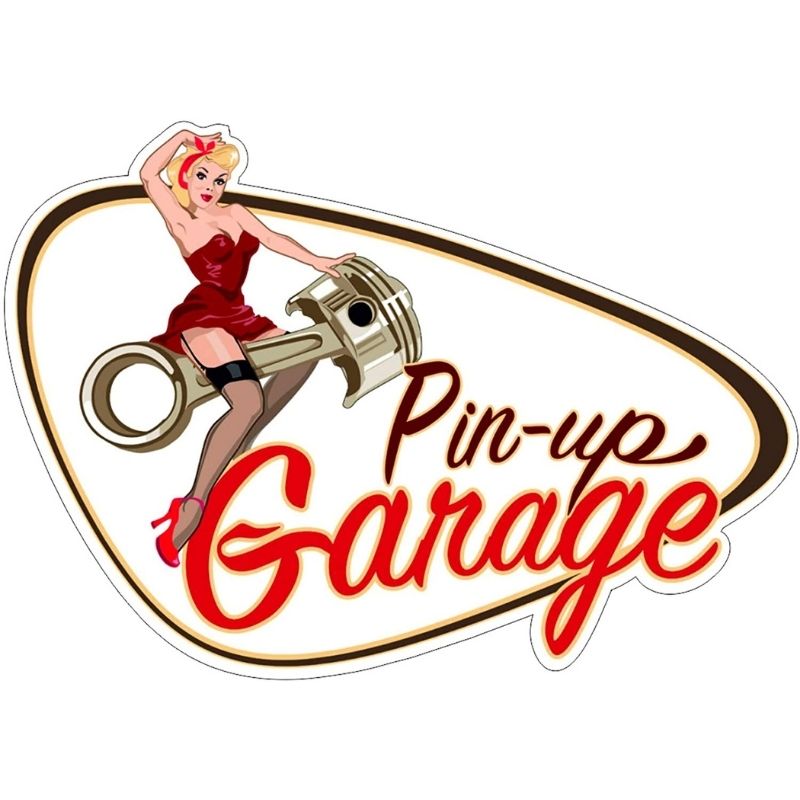 Stickers Pin-Up Vintage