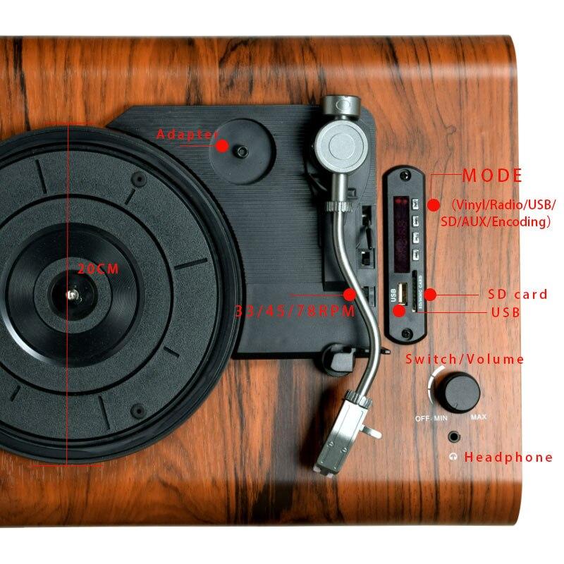 Tourne-Disque Multifonctionnel