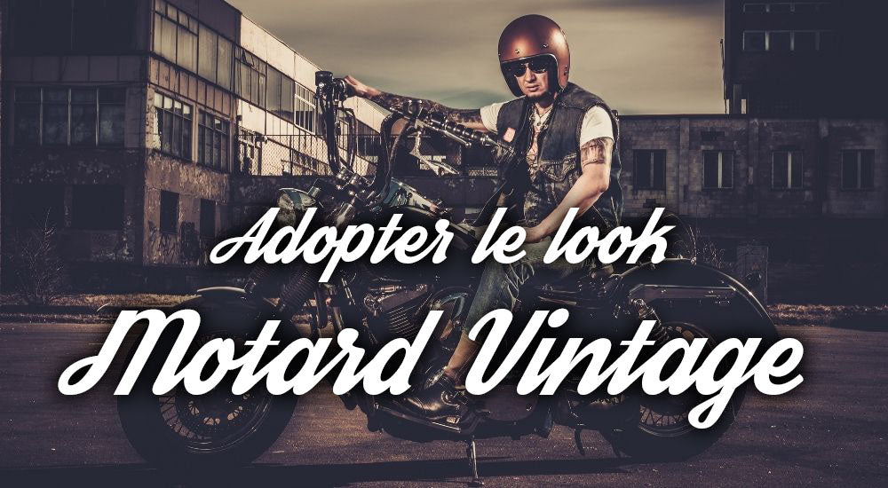 Moto vintage : vêtements et accessoires