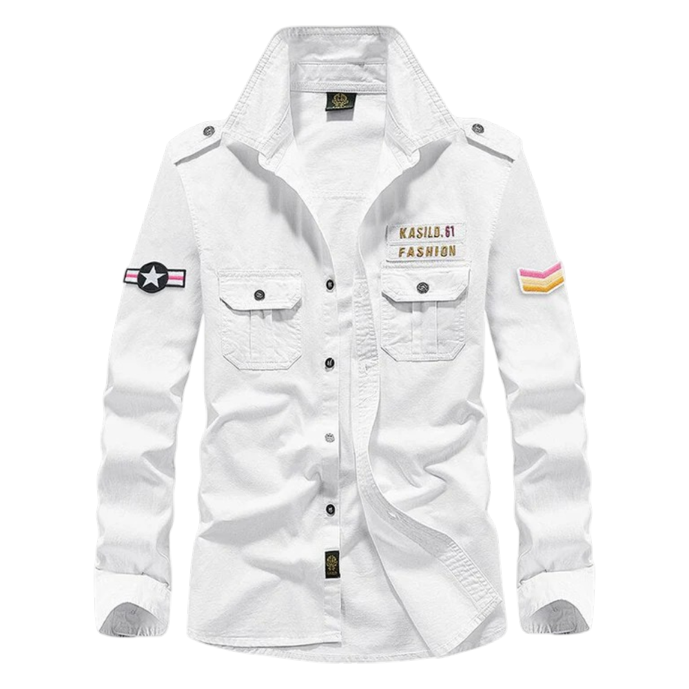 Chemise Homme à Écussons