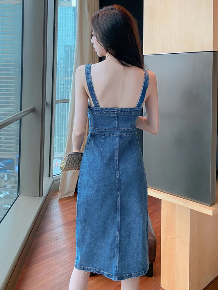 Vintage Jean Dress