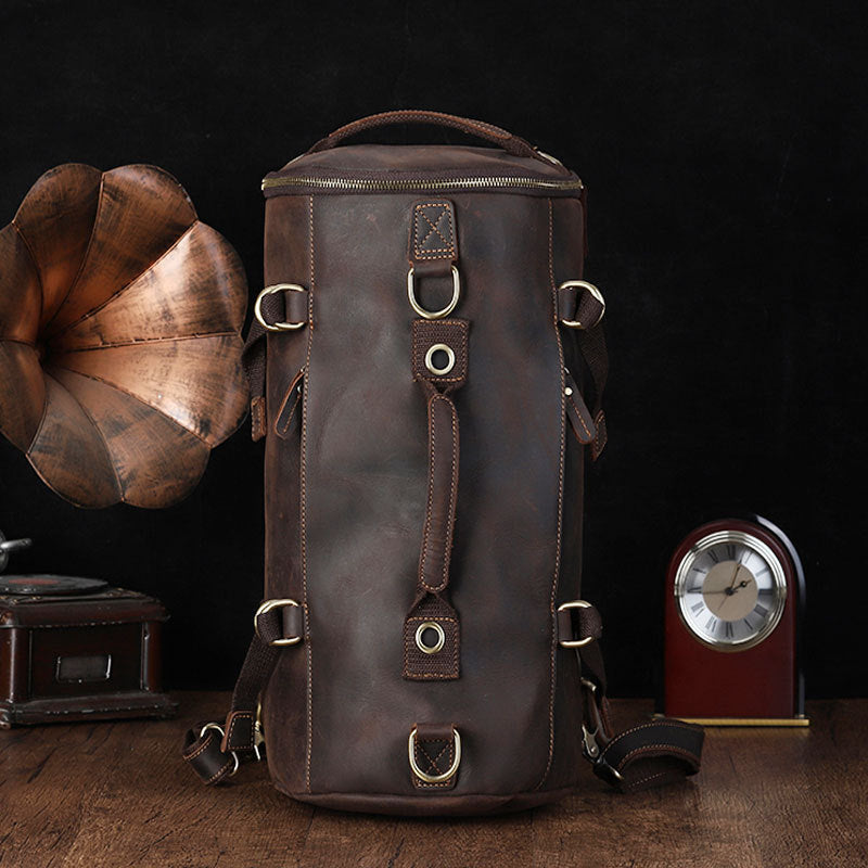 Vintage Leather Men's Backpack