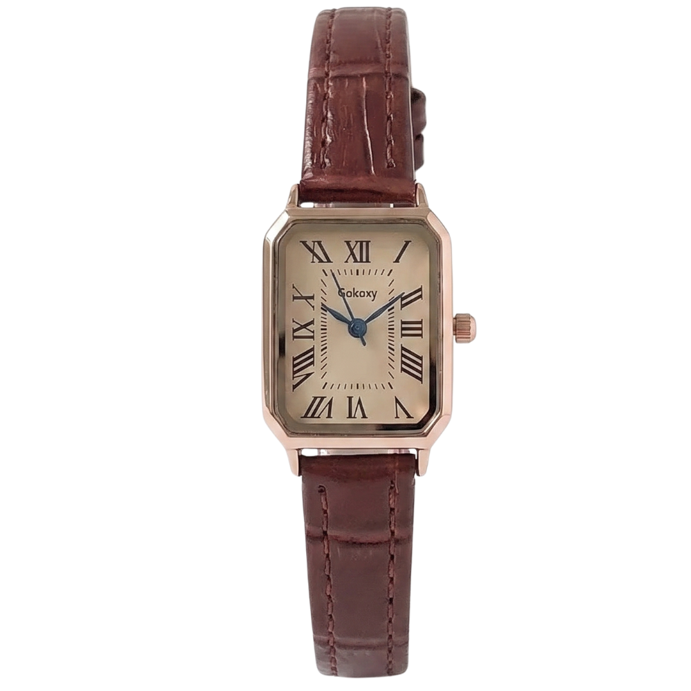 Vintage rectangular women's watch