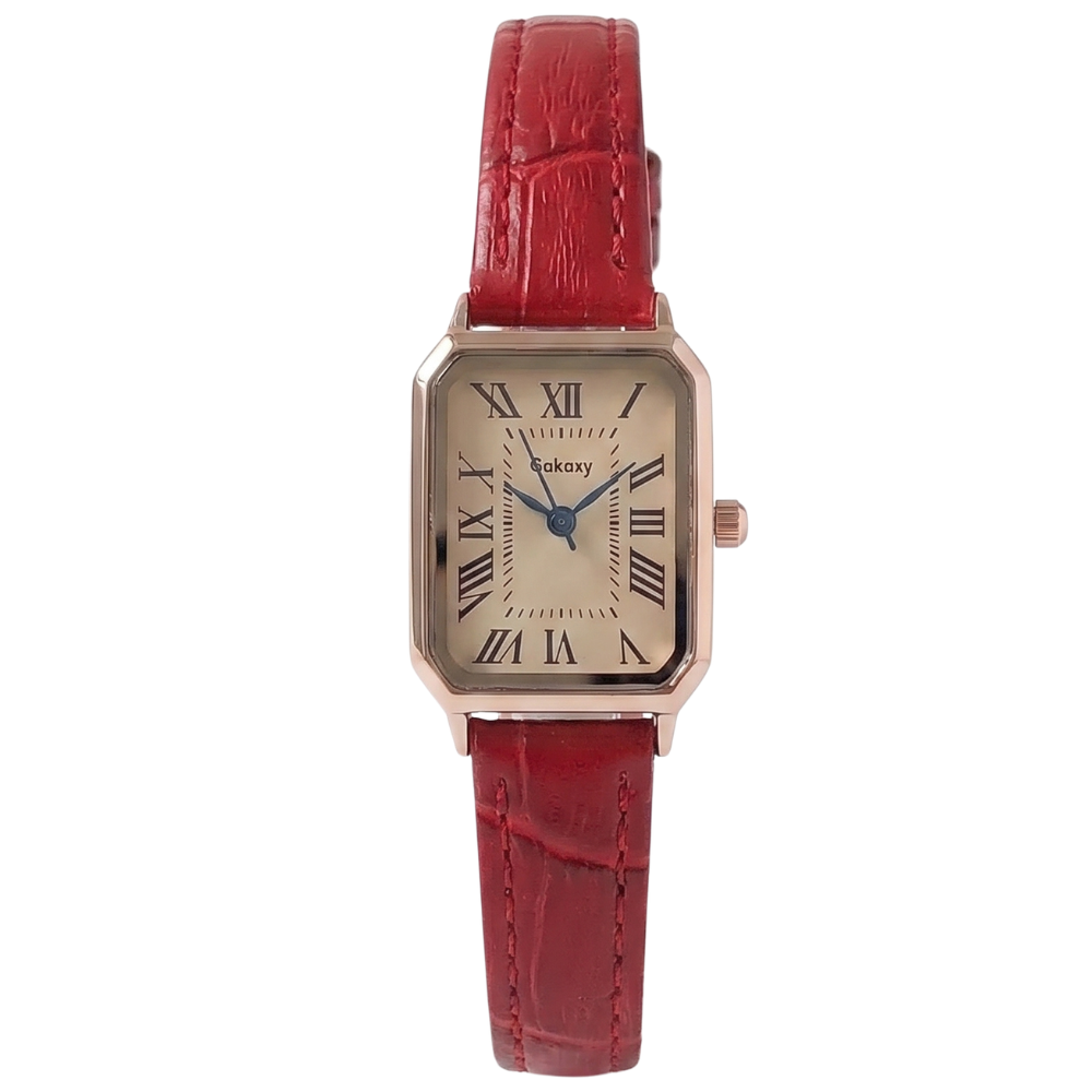 Vintage rectangular women's watch