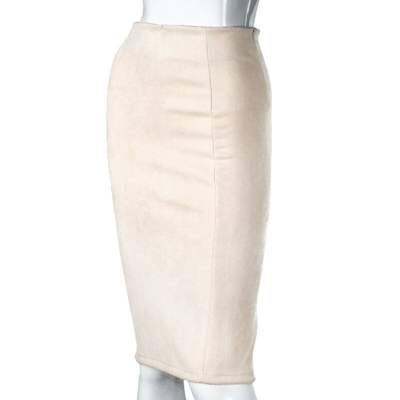 Midi Sheath Skirt 