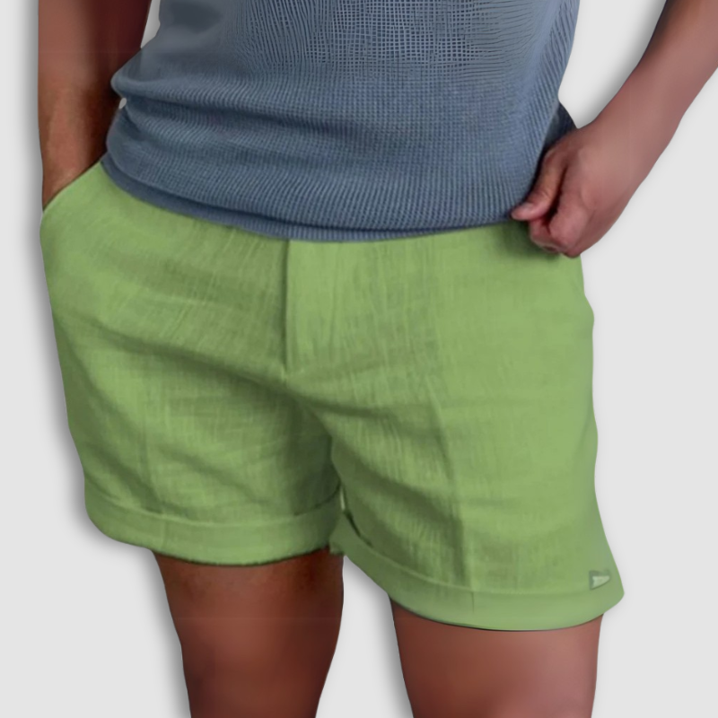 Refined Craft Linen Shorts