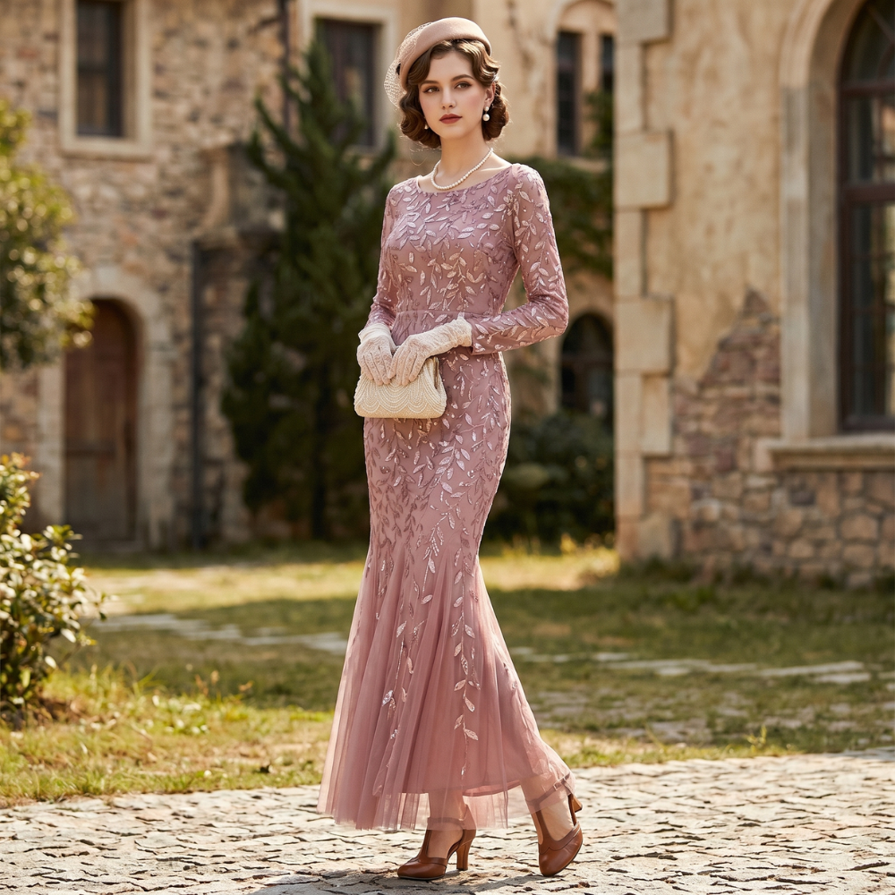 Robe De Soirée Chic - Gatsby Mauve