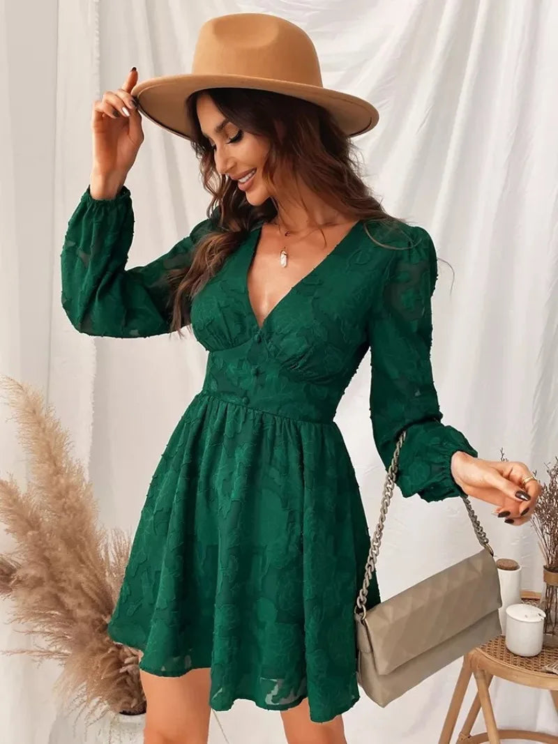 Vintage Green Dress