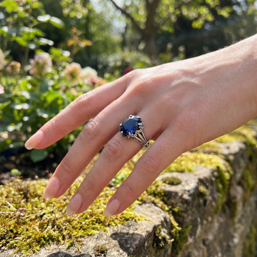 Bague Saphir Ancienne