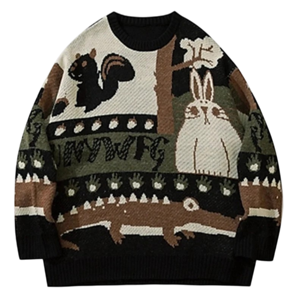 Pull Col V vintage
