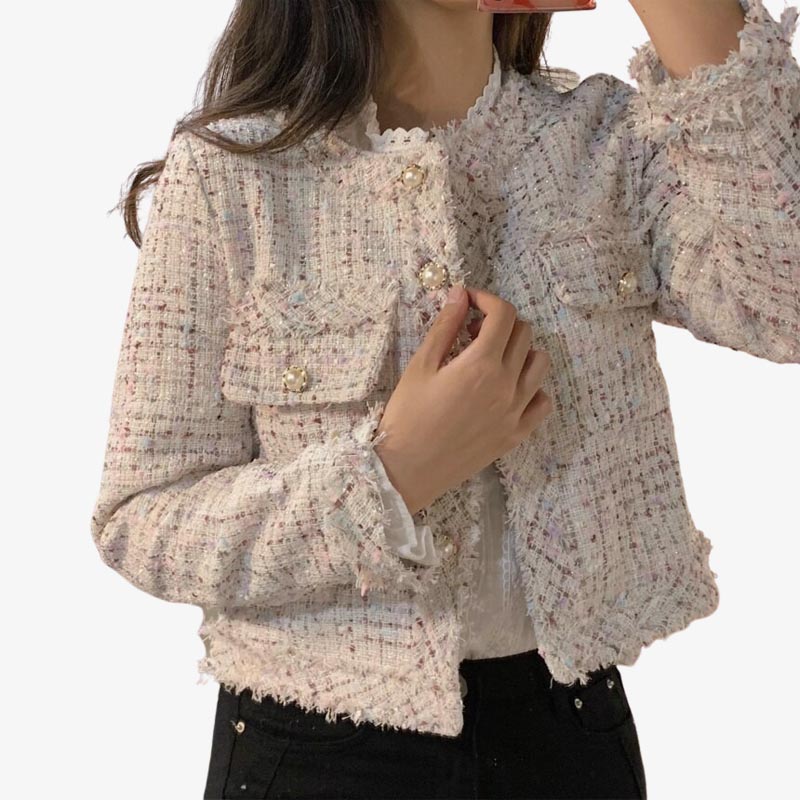 Vintage Round Neck Coat