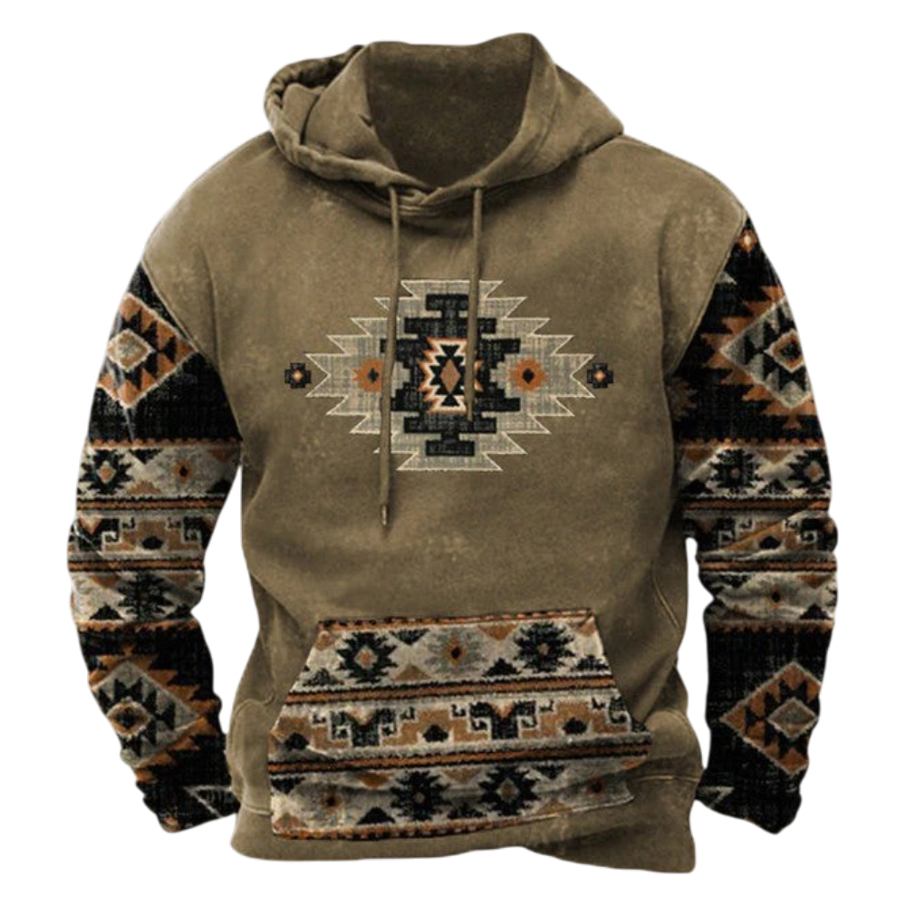 Sweat Aztèque Vintage pour Homme