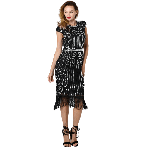 Gatsby Flared Dress