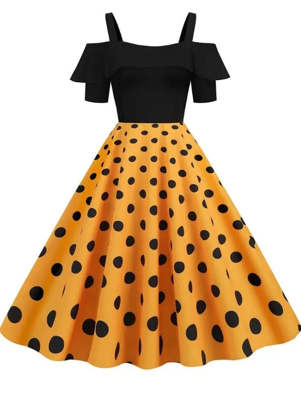 Robe Rockabilly À Pois