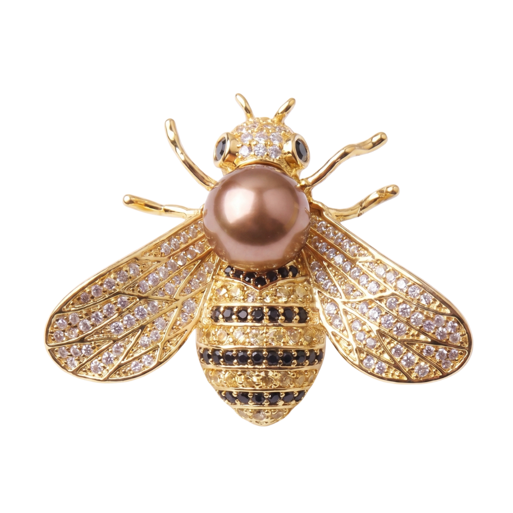 Vintage Bee Brooch