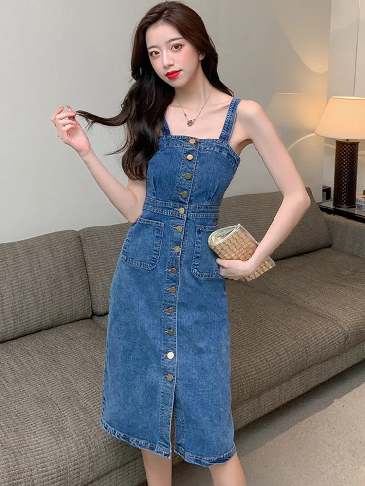 Vintage Jean Dress