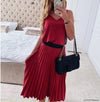 Vintage Pleated Dress