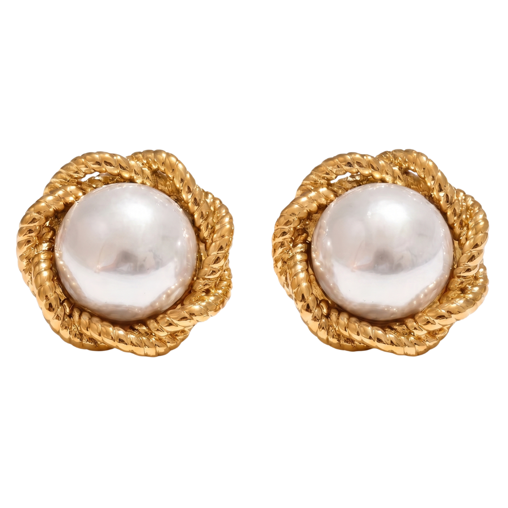 Boucles d'Oreilles Vintage Elégantes
