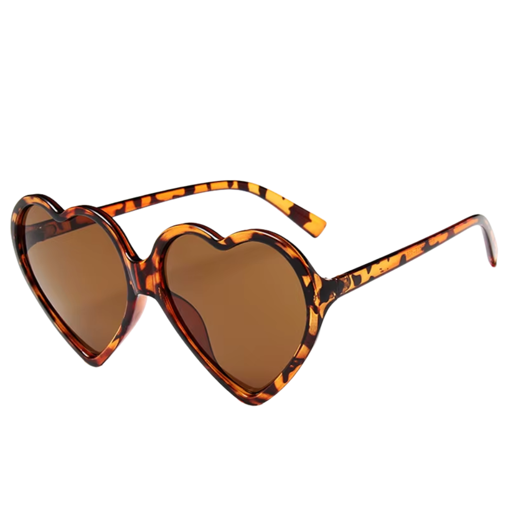 Lunettes de Soleil Cœur Vintage