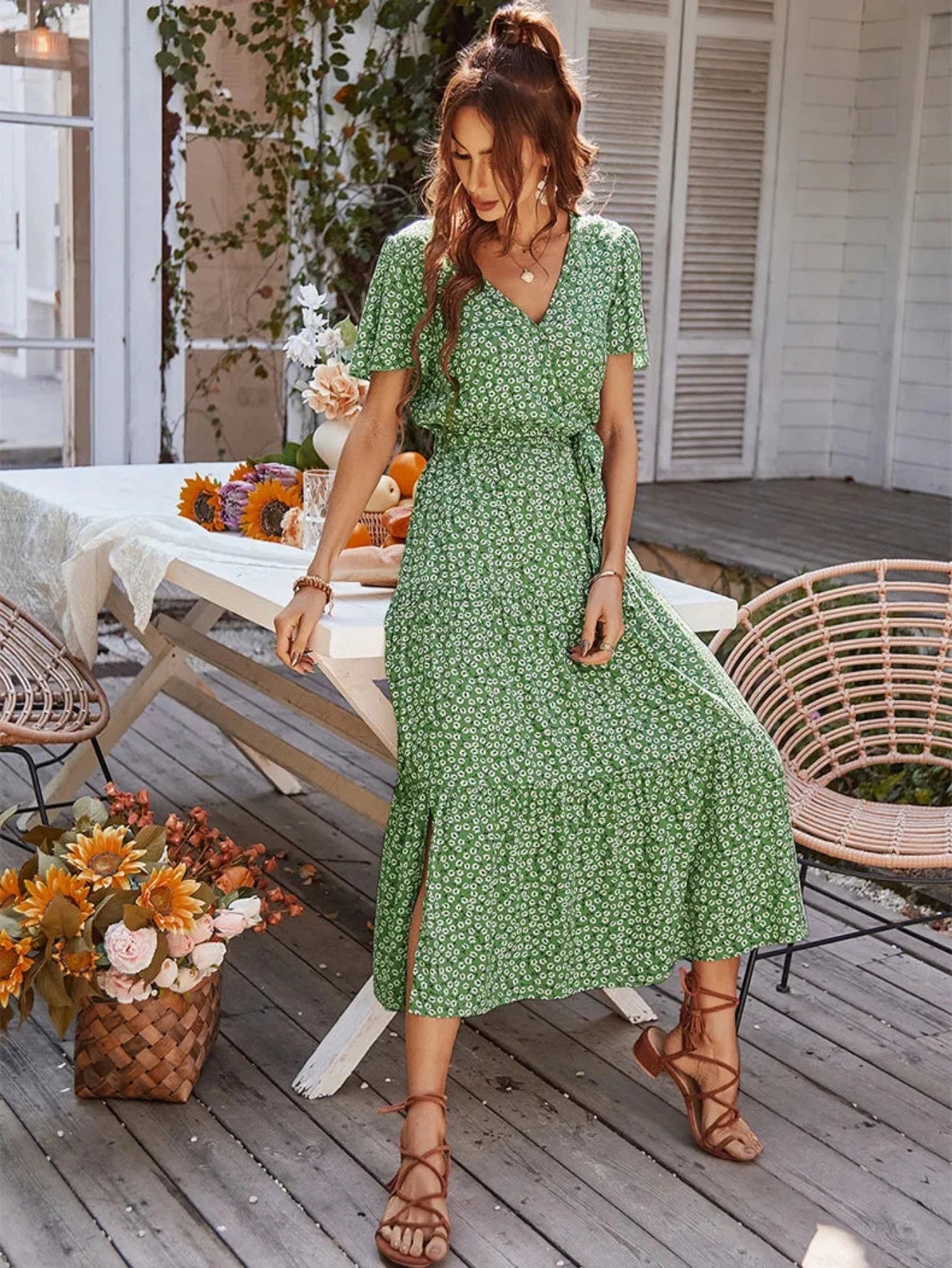 Vintage Wrap Dress