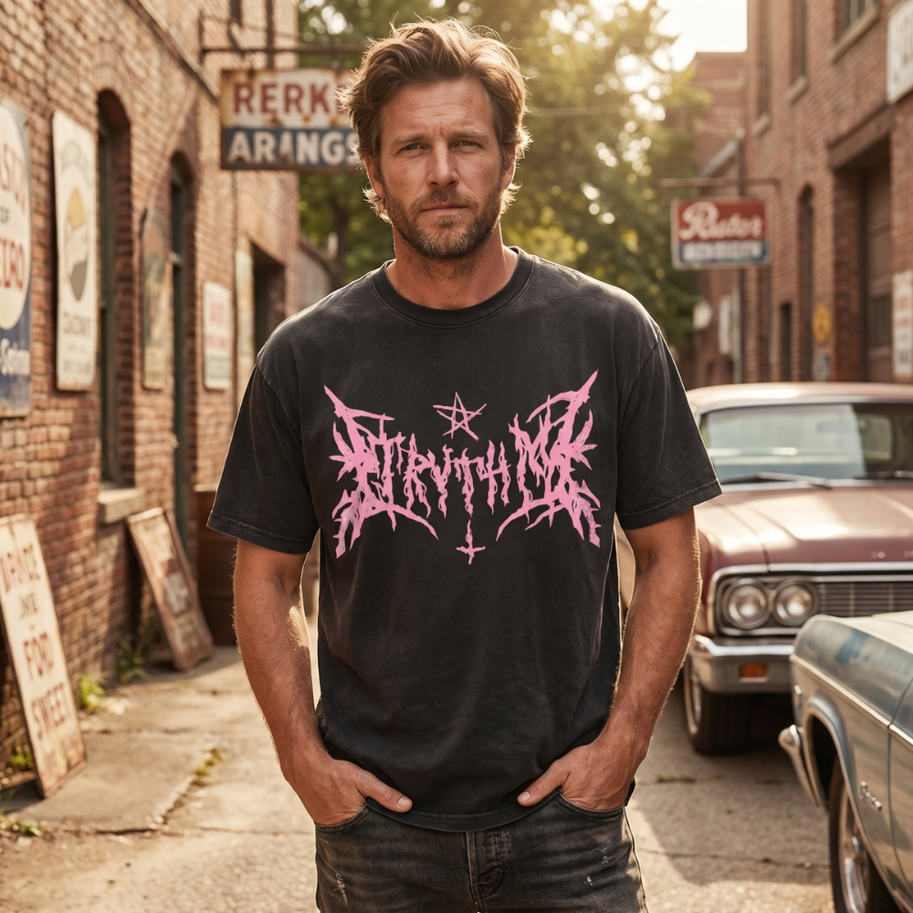 T-shirt Vintage Homme Streetwear