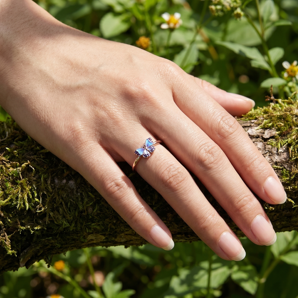 Bague Vintage Papillon