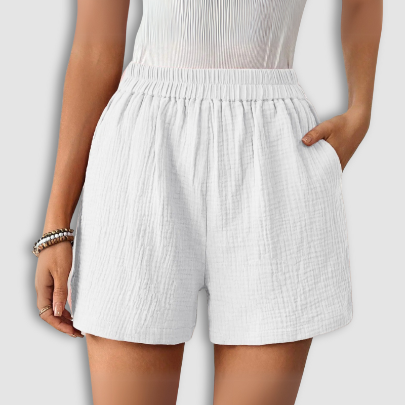 Classic Sobriety Linen Shorts