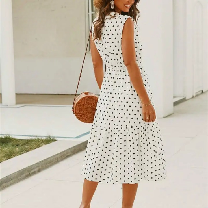 Robe Vintage Petit Pois Zone Vintage